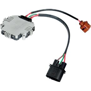 1K095945 Engine Radiator Cooling Fan Control Module Compatible with Audi A3/TT, VW Beetle/Golf/Jetta/Passat 1K0959455FJ 1TD959455