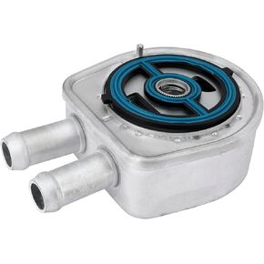 1S7Z6A642AAA Engine Oil Cooler Compatible with Ford Escape 2005-2008, Transit Connect 2010-2013, Compatible with Mercury Mariner 2005-2008 2.0L 2.3L L4, Replaces 13005803 LF02-14-700