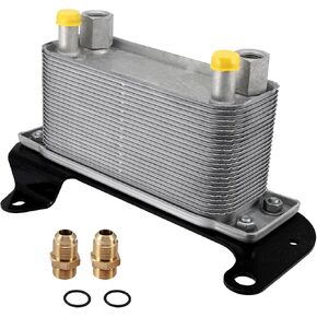 918-964 Engine Transmission Oil Cooler Compatible with Dodge Ram 2500 2003-2009, Ram 3500 2004-2009 5.7L 5.9L 6.7L L6 V8, Replaces 68004317AA 05086946AB 05086946AA 05191791AA 68253200AA