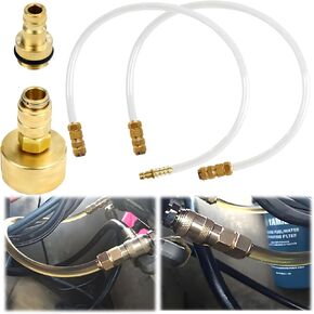 2 PCS Seastar Hydraulic Steering Bleed Kit, SEILETOO Hydraulic Steering Filler Bleed Kit Compatible with Seastar, Used for All Outboard, Sterndrive & Inboard Seastar Hydraulic Helms.