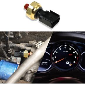 Engine Oil Pressure Sensor Sender Switch, Replaces OEM #5149064AA 5149062AA 56028807AB Oil Pressure Sending Unit Socket, Transmission Oil Pressure Switch Compatible with Dodge, Jeep, Chrysler
