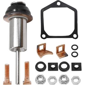 MDEOOSKY 053660-7120 Plunger/Contacts Universal Motor Starter Solenoid Repair Rebuild Kit Replacement for Dodge Ford Isuzu Mazda Toyota