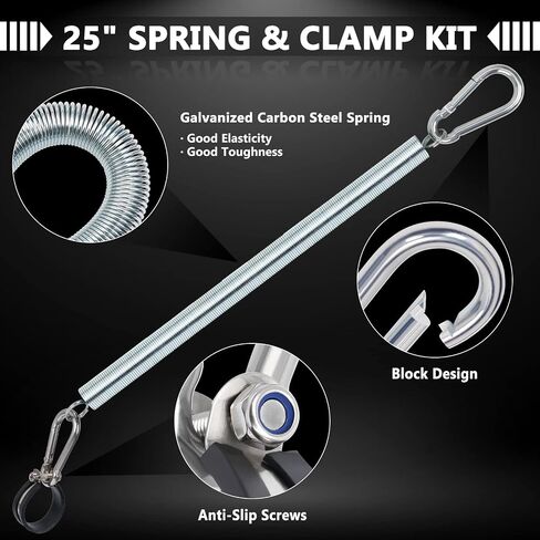 Semi Truck Air Lines Kit 12 FT 3 in 1 ABS Power Air Line Air Hoses with Gladhands and Tender Spring Kit for Semi Truck Tractor Trailer in Kuwait