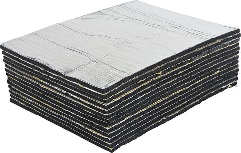 394mil Thickened Sound Deadener for Cars -Aluminum Foil Foam Noise Deadening Material-Heat Shield Insulation Dampening Mat 18sqft in Saudi Arabia