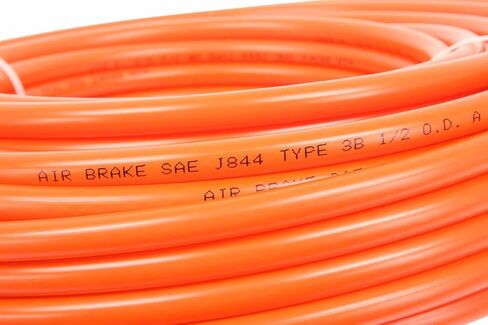 منتجات Mytee 3/8 "OD x 100' أسود SAE J844 نايلون أنابيب فرامل الهواء معتمدة من وزارة النقل | خرطوم خط هواء نايلون هوائي لنظام فرامل الهواء in Kuwait