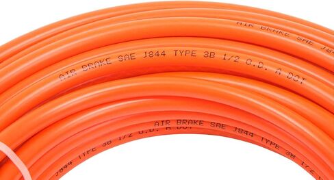 منتجات Mytee 3/8 "OD x 100' أسود SAE J844 نايلون أنابيب فرامل الهواء معتمدة من وزارة النقل | خرطوم خط هواء نايلون هوائي لنظام فرامل الهواء in Kuwait