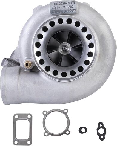 GT3582 GT35 TurboCharger with Gaskets T3 Flange 0.63 Turbine A/R 600HP Universal Turbo Charger Replacement Boost for 2.5L-6.0L Engines in Saudi Arabia