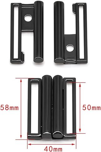 SEMINI Metal clasp Buckles Crafts Decoration Buckles For Women Belt Clip Accessory DIY in Saudi Arabia