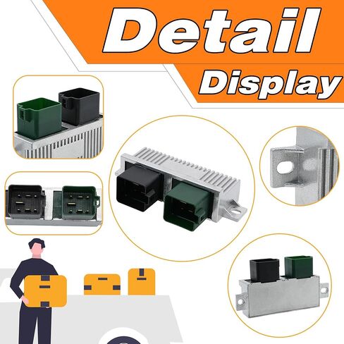 DY-876 ديزل توهج التوصيل وحدة التحكم في التتابع توهج التوصيل التبديل متوافق مع 1999-2010 Ford F-250 F-350 Super Duty E-350 Excursion Powerstroke 6.0L 6.4L 7.3L، يستبدل # YC3Z-12B533-AA، 904-282 in Saudi Arabia
