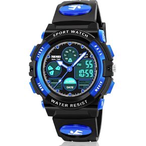 Kids Digital Watches, LED Waterproof Sports Watches for Kids- Best Gifts for Boys