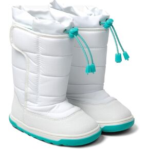 Ten Little Toddler Snow Boots for Boys & Girls, Waterproof, Insulated, Slip Resistant Winter Boots with Hook and Loop Closure for Kids