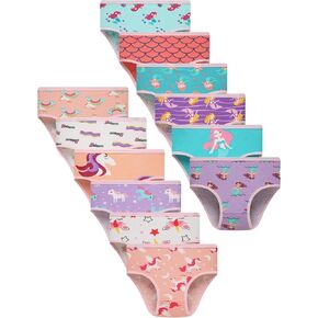 Sladatona Girls Underwear Soft Kids Briefs And Comfortable Panites
