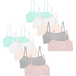 Fruit of the Loom Big Girls Training Bra Value Packs available in Cotton & Seamless!