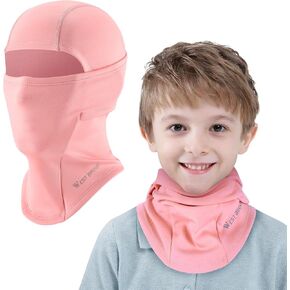 ICOCOPRO Kids Balaclava,Ski Mask Kids Neck Warmer Windproof Thermal Fleece Face Mask for Boy Girls