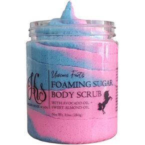 Unicorn Farts Whipped Body Scrub | Whipped Sugar Scrub | Whipped Scrub | Whipped Soap | Exfoliating Scrub (3.4oz) in Kuwait