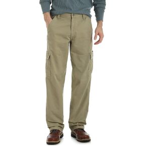 Wrangler Authentics Men's Twill Relaxed Fit Cargo Pant (Logan)