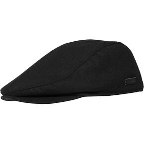 Cole Haan Newsboy Cap for Men - Classic Ivy Flat Cap Men, Warm Wool Blend & Brushed Lining with Moisture-Wicking Sweatband