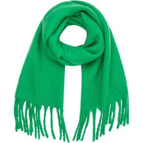 وشاح نسائي شتوي كبير ملون مربعات سميكة دافئة أوشحة ناعمة كاجوال وشاح بطانية بشراشيب in Kuwait