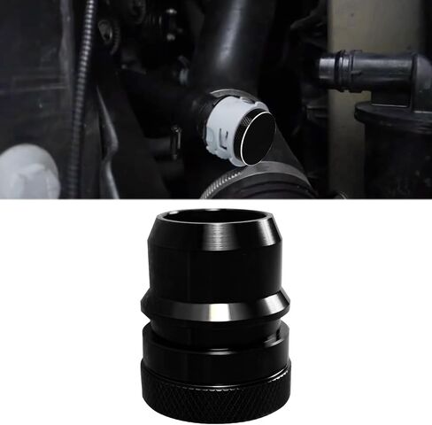 Black Blow Off Valve Mod,Billet Car UPR Vent to Atmosphere Mod Plug Fuel System Parts for F150 Ecoboost/Raptor Expedition Engines 2.7 3.5L 2013-2023 in Saudi Arabia