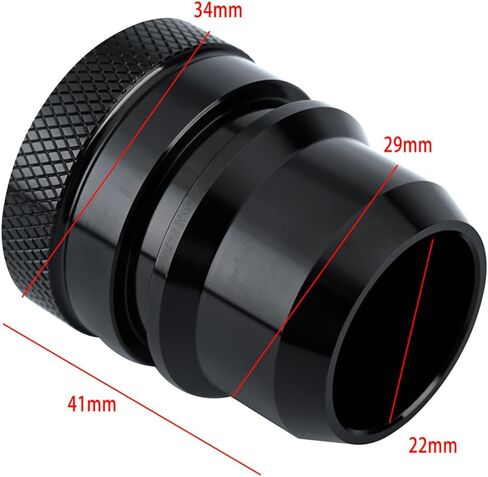 Black Blow Off Valve Mod,Billet Car UPR Vent to Atmosphere Mod Plug Fuel System Parts for F150 Ecoboost/Raptor Expedition Engines 2.7 3.5L 2013-2023 in Saudi Arabia