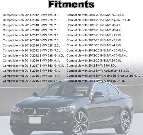 شاحن توربيني دفعة صمام الملف اللولبي متوافق مع BMW 135i 228i 428i 528i 535i 550i 640i 650i 740Li M5 M6 X1 X4 X5 X6 Z4 لاستبدال 11747626351 7.00887.21.0 11747584628 محول الضغط in Saudi Arabia