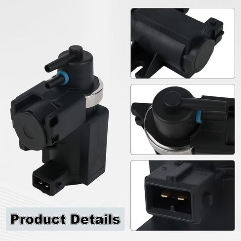 شاحن توربيني دفعة صمام الملف اللولبي متوافق مع BMW 135i 228i 428i 528i 535i 550i 640i 650i 740Li M5 M6 X1 X4 X5 X6 Z4 لاستبدال 11747626351 7.00887.21.0 11747584628 محول الضغط in Saudi Arabia