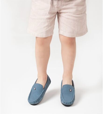 Miamooi Toddler Boys Girls Wedding Dress Shoes Little Kid Slip On Loafers School Uniform Moccasins Walking Shoe in Kuwait