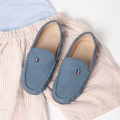 Miamooi Toddler Boys Girls Wedding Dress Shoes Little Kid Slip On Loafers School Uniform Moccasins Walking Shoe in Kuwait