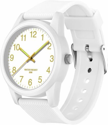 Kids Analog Watches for Girls Boys Kids Watches with Soft Band Learning Time 50M Waterproof Children Watch Easy to Read for Ages 4-12 Kids Gift in Saudi Arabia