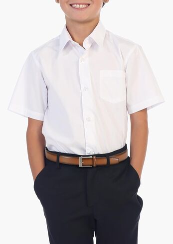 CHAOREN Boys Belt - 1 1/8" Ratchet Boys leather Belt - Perfect Companion to Kids Dress Shoes in Kuwait