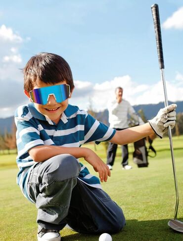 FEISEDY Kids Sunglasses Youth Baseball Sun Glasses, UV400 Sports Teens Cycling Shades for Boys Girls Age 8-16 B0048 in Saudi Arabia
