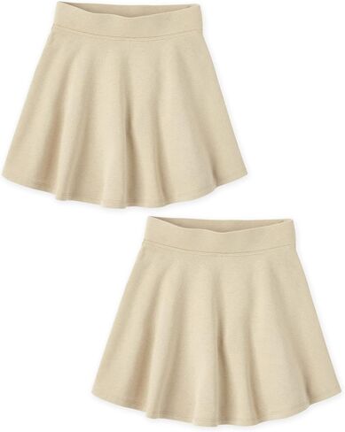 The Children's Place Girls' Active French Terry Skirt 2 Pack in Saudi Arabia