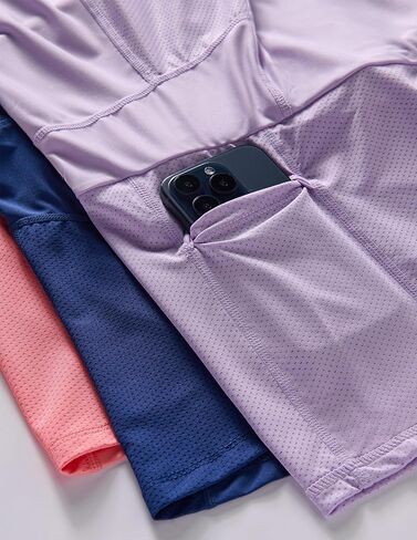 3-Pack Girls’ Athletic Skorts with Built-in Shorts & Adjustable Waist, Youth Skirts Tennis, Golf, Cheer, School in Kuwait