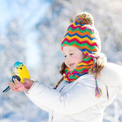 Geyoga 3 Pair Kid Fingerless Gloves Convertible Flip Top Gloves Winter Warm Half Finger Mitten for Kid Boy Girl 5-10 Year in Saudi Arabia