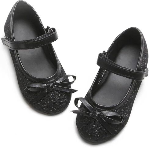 GINFIVE Toddler Girls Dress Shoes Little Girls Mary Janes Ballerina Flats Shoes Toddler in Saudi Arabia