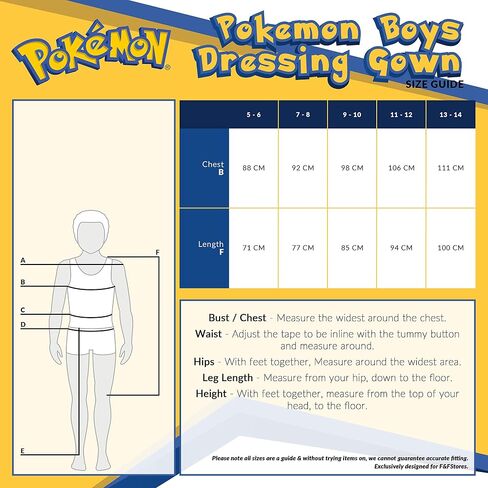 Pokemon Dressing Gown With 3D Pikachu Hood, Soft Fleece Dressing Gowns For Kids in Saudi Arabia
