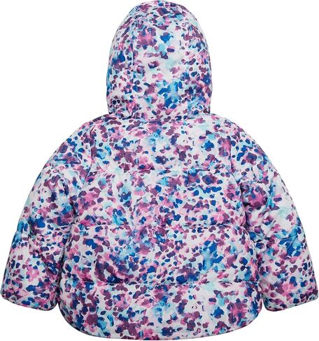 Carter's Girls 2-piece Snowsuit Faux Fur Trimmed Hooded Puffer Jacket and Ski Bib Set in Saudi Arabia