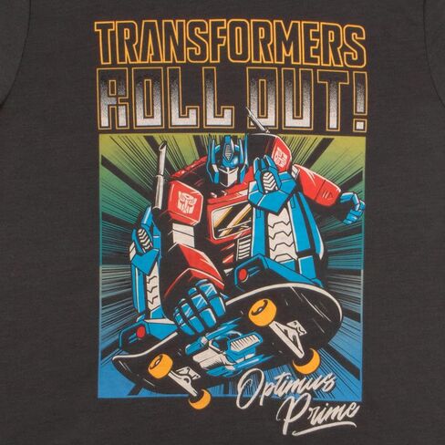 Transformers Boys 3 Piece Short Set Short Sleeve Shirt Tank Top Shirt and Shorts 3 Pack Bundle Set for Kids in Kuwait