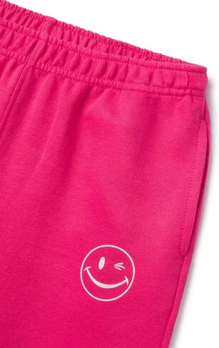 JOE BOXER Girls Wide Leg Sweatpants, French Terry Girls Sweatpants Sizes 6-14, Girls Wide Leg Pants, Girls Baggy Sweatpants in Saudi Arabia