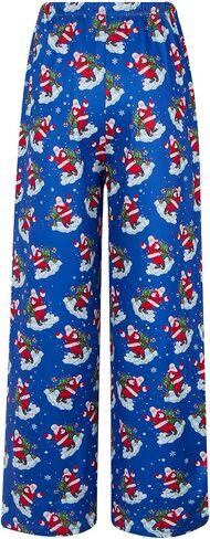 UNICOMIDEA Kid Christmas Pajamas Pants Loose Pyjama Jogger For Boy Girl 3D Xmas Sleepwear Bottoms 6-16 Years in Saudi Arabia