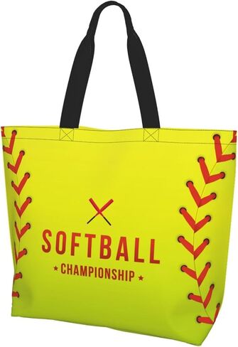 Sport Soccer Large Tote Bag Simple Casual Portable Shoulder Bags Reusable Grocery Handbag For Women Gym Travel in Saudi Arabia