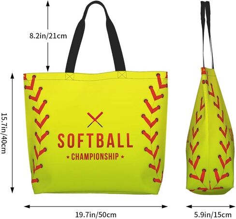 Sport Soccer Large Tote Bag Simple Casual Portable Shoulder Bags Reusable Grocery Handbag For Women Gym Travel in Saudi Arabia