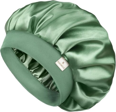 YANIBEST Bonnet for Men Hair Bonnet for Sleeping Double Layer Satin Bonnets for Black Women Curly Hair Braids in Kuwait