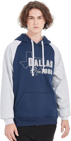 RZUO Men Women Unisex City Classic Football Embroidery Sweatshirt Apparel Pullover Hoodie in Kuwait