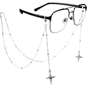 Stylish Women's Glasses Chain - Eyeglass & Sunglasses Chains Holder for Around Neck, Eyewear Retainer Strap