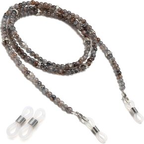 BILIONE Crystal Beaded Eyeglass Chains, Eye Glasses Holders Around Neck for Women and Girls, Sunglasses Chains Holder