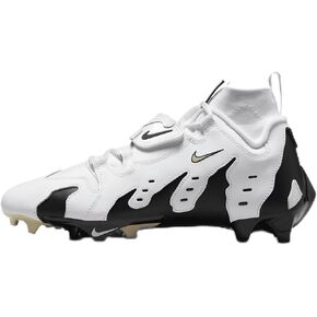 Nike Diamond Turf 96 TD Football Cleats (HJ3360-100, White/Black/Team Gold) Size 9