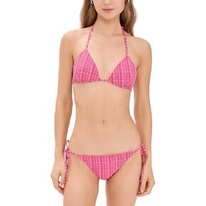 Women's Retro Padded Triangle Bikini Set