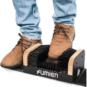 Umien™ Boot Scraper Outdoor Shoe Brush - Shoe Cleaner Brush, Boot Scrubber - Heavy Duty Shoe Cleaning