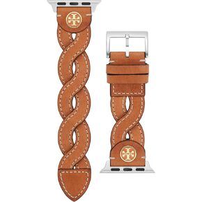 Tory Burch Women's Eleanor Designer Interchangeable Band for Apple Watch® Compatible with Series 1-9 or SE Apple Watch®